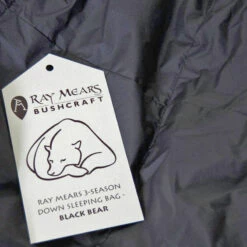 Ray Mears 3-Season Down Sleeping Bag - Black Bear -Fjallraven Sales Shop Black label