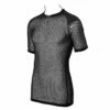 Brynje Wool Thermo T-Shirt With Inlay - Black 1 Brynje Wool Thermo T-Shirt With Inlay - Black -Fjallraven Sales Shop Brynje Classic Original Mesh T shirt2
