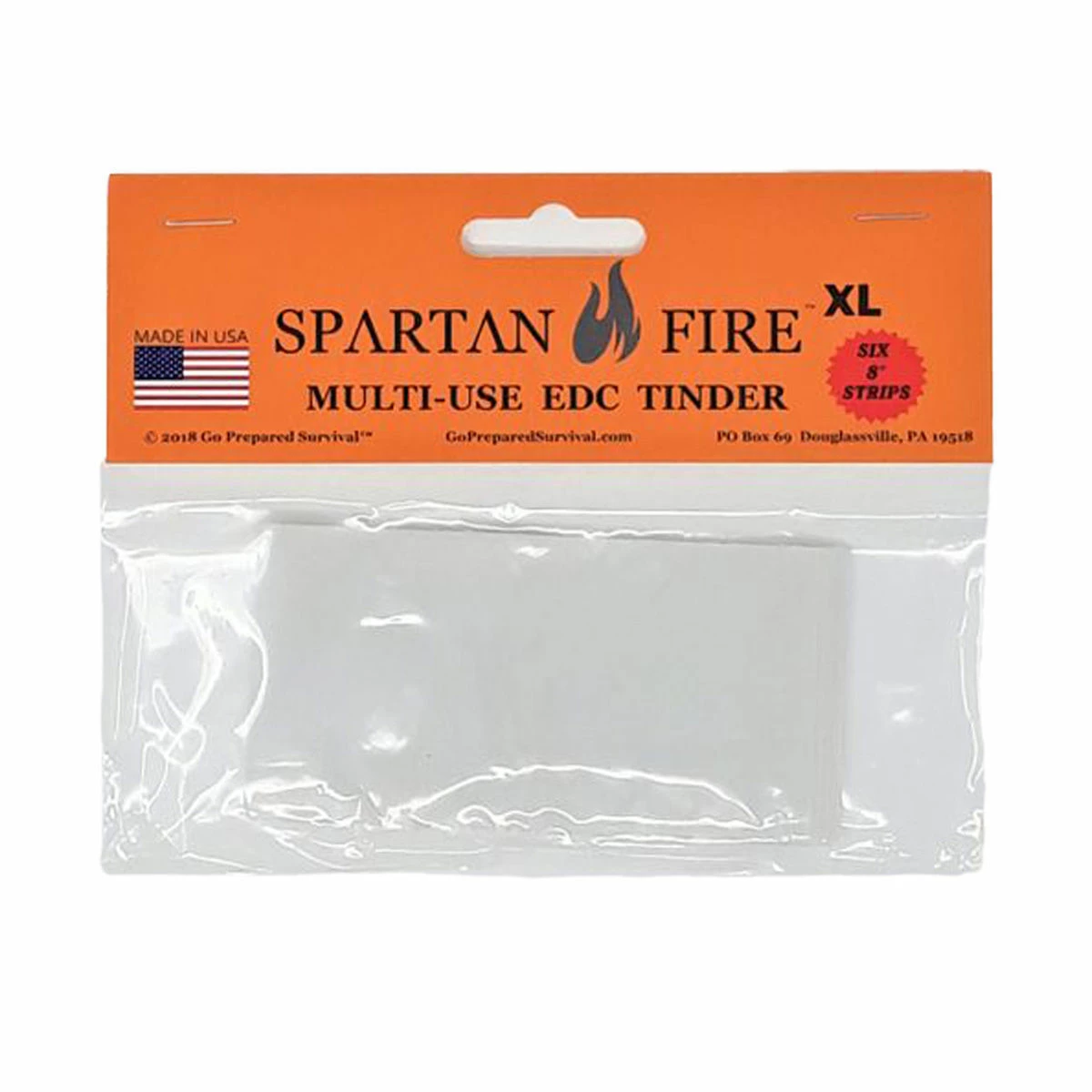 Go Prepared Survival Spartan Fire XL Multi-Use EDC Tinder 3 Go Prepared Survival Spartan Fire XL Multi-Use EDC Tinder