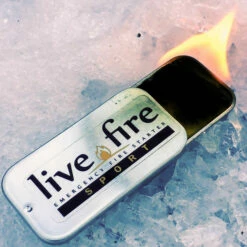 Live Fire Emergency Fire Starter - Sport Size - Pack Of 2 7 Live Fire Emergency Fire Starter - Sport Size - Pack Of 2 -Fjallraven Sales Shop Live Fire Sport 2