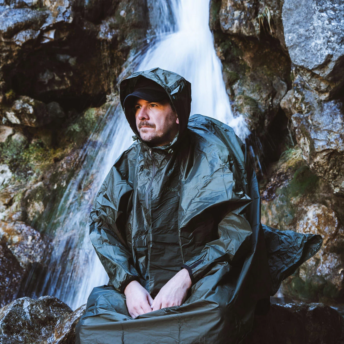 Snugpak Enhanced Patrol Poncho - Olive 5 Snugpak Enhanced Patrol Poncho - Olive - Image 3