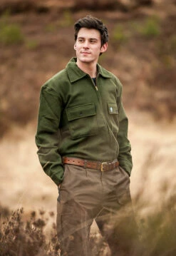 Swanndri Ranger Wool Bushshirt - Olive