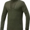 Woolpower Ullfrotte Original Zip Turtleneck - 200g - Pine Green 1 Woolpower Ullfrotte Original Zip Turtleneck - 200g - Pine Green -Fjallraven Sales Shop Woolpower Turtleneck 200g P